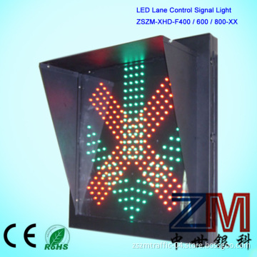 Driveway Indicating Traffic LED Signals / Red Cross Green Arrow for Toll Stations